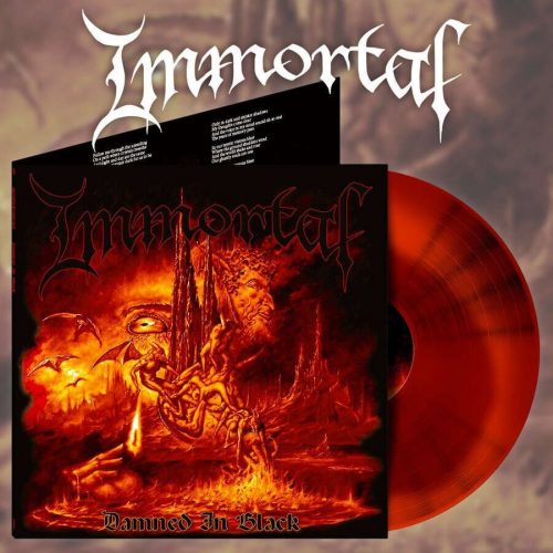 Immortal Damned In Black LP barevný