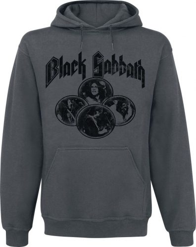 Black Sabbath Multi Portrait Mikina s kapucí grafit