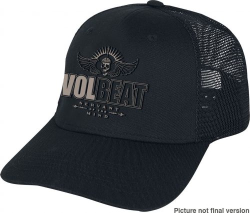 Volbeat Servant Of The Mind - Trucker Cap Trucker kšiltovka černá