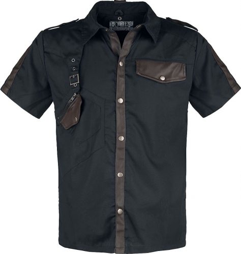 Poizen Industries Tričko Indio Košile černá