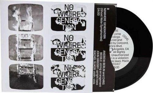 Rise Against Nowhere generation 7 inch-SINGL černá