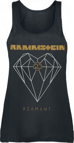 Rammstein Diamant Dámský top černá