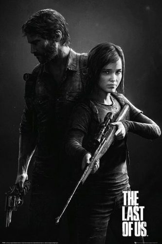 The Last Of Us Black And White Portrait plakát vícebarevný