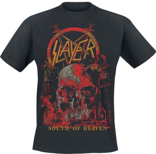 Slayer Three Color SOH Tričko černá