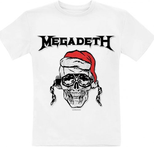 Megadeth Kids - Santa Vic detské tricko bílá