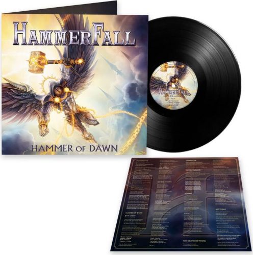 HammerFall Hammer of dawn LP černá