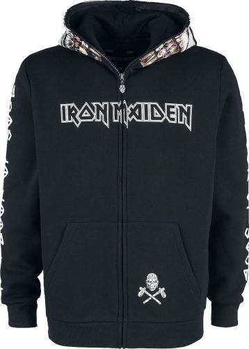 Iron Maiden EMP Signature Collection Mikina s kapucí na zip černá