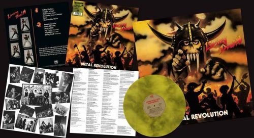 Living Death Metal revolution LP mramorovaná