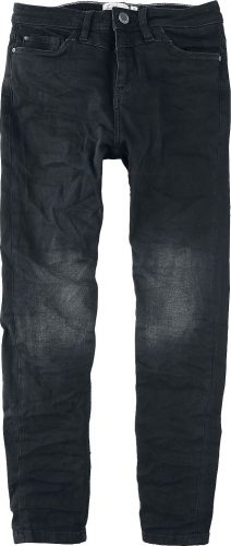 Sublevel Denim Skinny džíny Basic Style se středně vysokým pasem a 5 kapsami Dámské džíny tmavě modrá