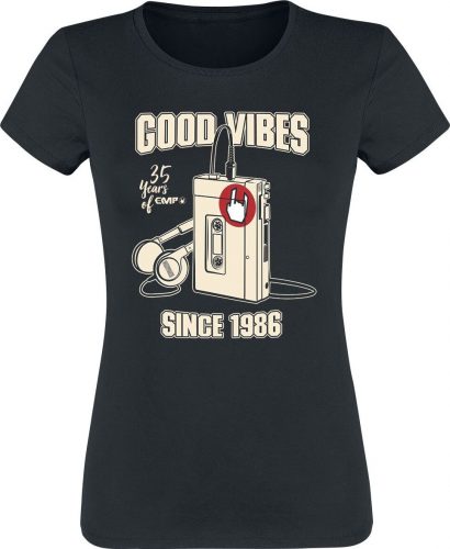 35 Years of EMP Good Vibes Since 1986 Dámské tričko černá