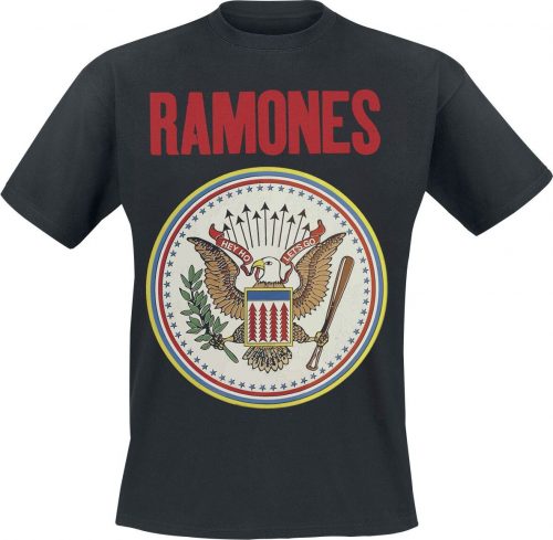 Ramones Seal Red Tričko černá