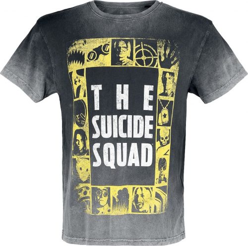 Suicide Squad 2 - Taskforce X Tričko černá