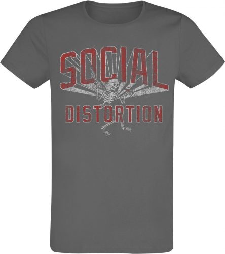 Social Distortion Disorder Tričko charcoal