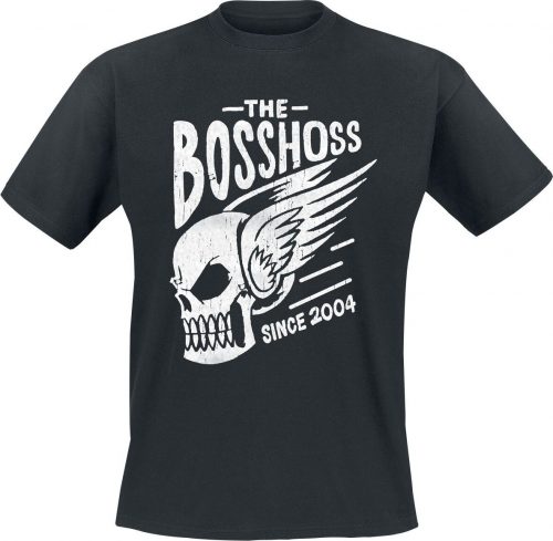 The BossHoss Flying Skull Tričko černá
