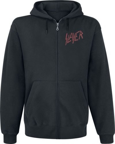 Slayer Angel Of Death Mikina s kapucí na zip černá