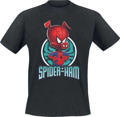 Spider-Man Into The Spider-Verse - Spider-Ham Tričko černá