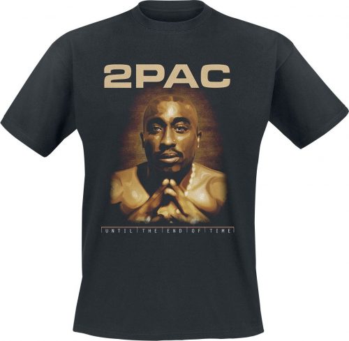 Tupac Shakur Until The End Of Time Painting Tričko černá
