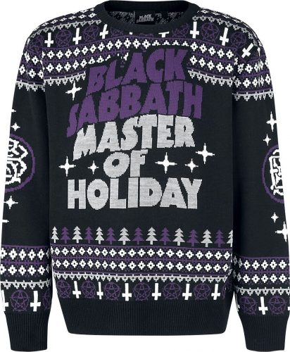 Black Sabbath Holiday Sweater 2021 Mikina vícebarevný