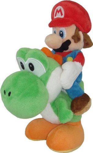 Super Mario Mario & Yoshi plyšová figurka standard