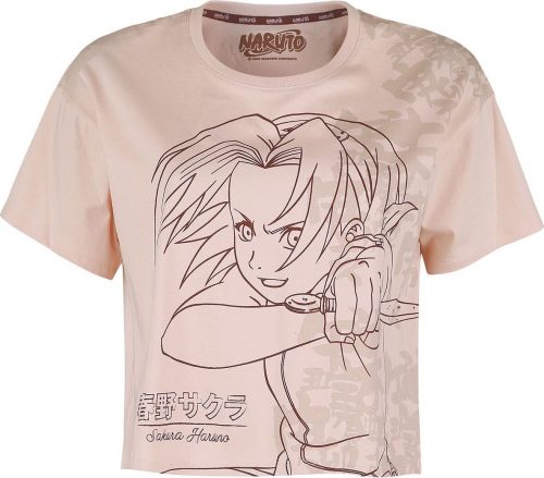 Naruto Sakura Haruno Dámské tričko světle růžová
