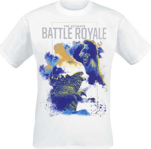 Godzilla The Ultimate Battle Royale Tričko bílá