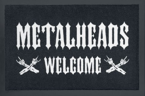 Metalheads Welcome Rohožka černá