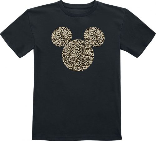 Mickey & Minnie Mouse Kids - Animal Ears detské tricko černá