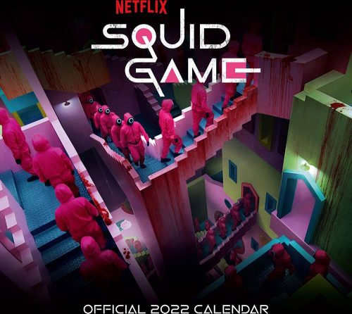 Squid Game Nástěnný kalendář 2022 Nástenný kalendář vícebarevný