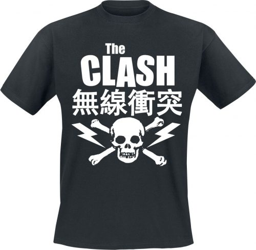 The Clash Skull Interpretation Tričko černá