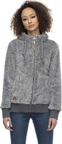 Ragwear Vilma Dámská mikina s kapucí na zip šedá