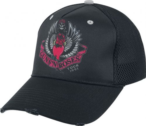 Guns N' Roses 91' Tour - Trucker Cap Trucker kšiltovka černá
