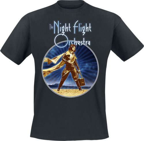 The Night Flight Orchestra Aeromantic II Tričko černá