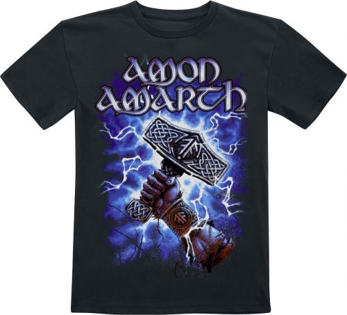 Amon Amarth Kids - Hammer And Lightning detské tricko černá