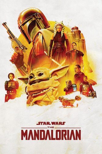 Star Wars The Mandalorian - Adventure plakát vícebarevný