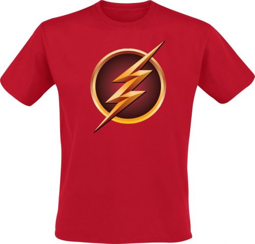 The Flash Flash Logo Tričko červená