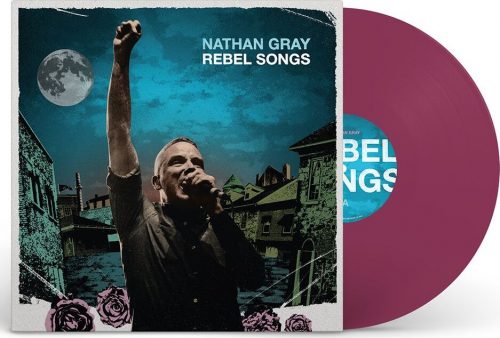 Nathan Gray Rebel songs LP purpurová