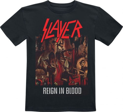 Slayer Kids - Reign In Blood detské tricko černá
