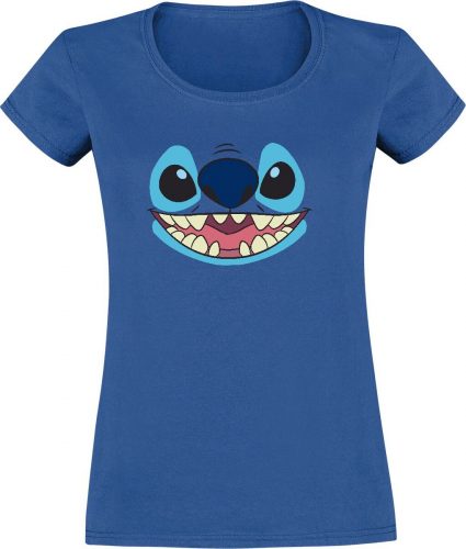 Lilo & Stitch Stitch Face Dámské tričko modrá