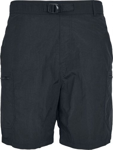 Urban Classics Nastavitelné nylonové šortky Kraťasy černá