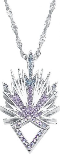 Frozen Disney by Couture Kingdom - Elsa Ice Crystal Náhrdelník - řetízek stríbrná