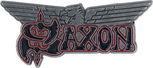 Saxon Logo & Eagle Odznak vícebarevný