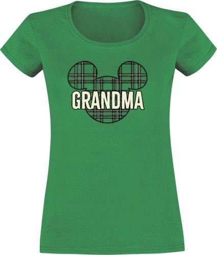 Mickey & Minnie Mouse Grandma Dámské tričko zelená