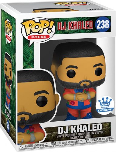DJ Khaled DJ Khaled Rocks (Funko Shop Europe) Vinyl Figur 238 Sberatelská postava standard