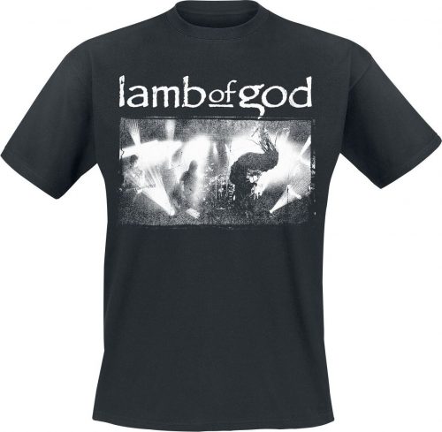 Lamb Of God Live Photo Tričko černá