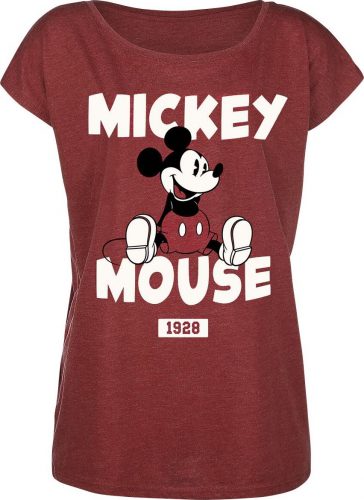 Mickey & Minnie Mouse 1928 Dámské tričko směs červené