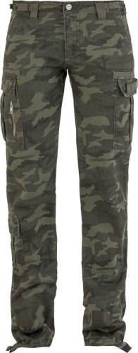 Black Premium by EMP Army Vintage Trousers Dámské kalhoty maskáčová