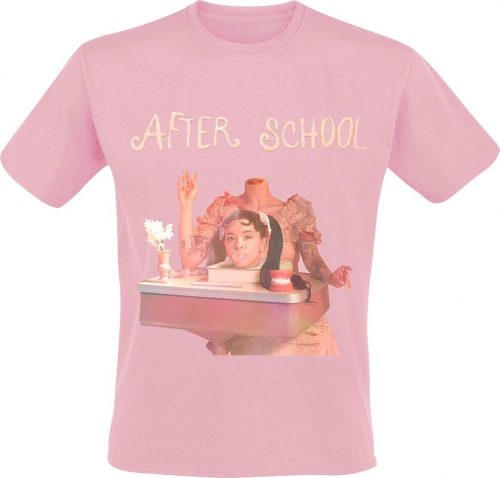 Melanie Martinez After School Tričko světle růžová