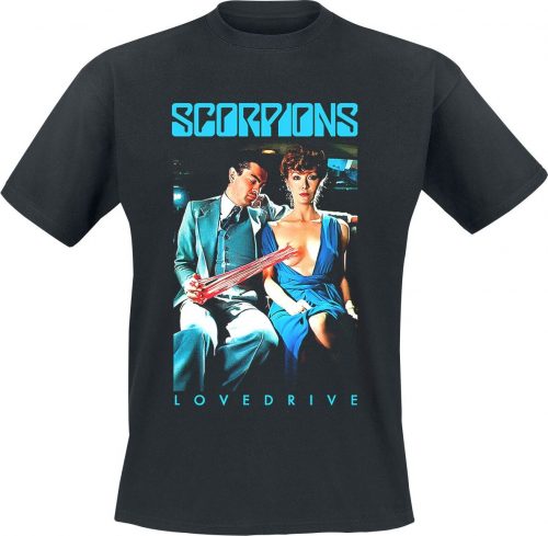 Scorpions Lovedrive Tričko černá