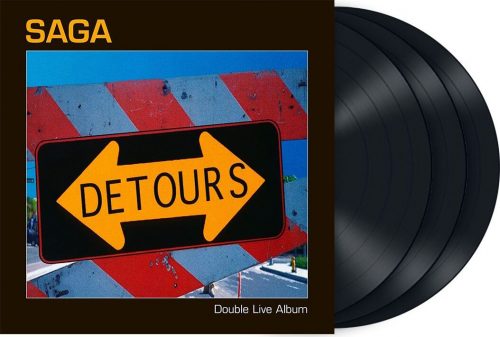 Saga Detours (Live) 3-LP standard