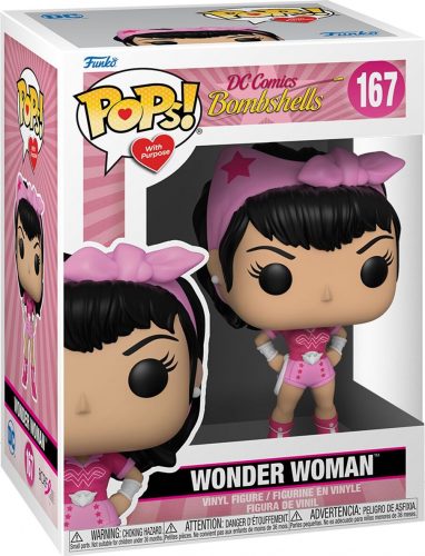 Wonder Woman Vinylová figurka č. 167 Breast Cancer Awareness - Bombshell Wonder WOman Sberatelská postava standard